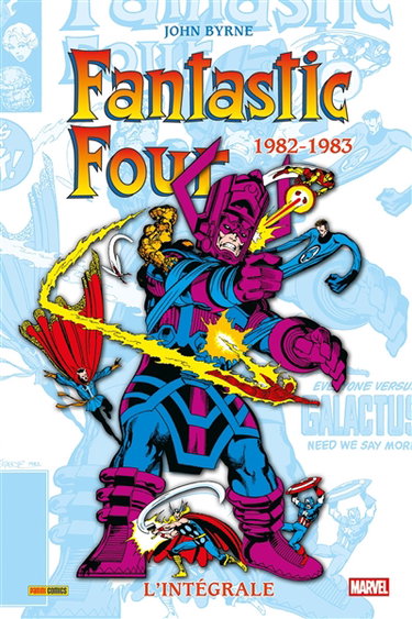 Couverture de Fantastic Four : l'intégrale. 1982-1983