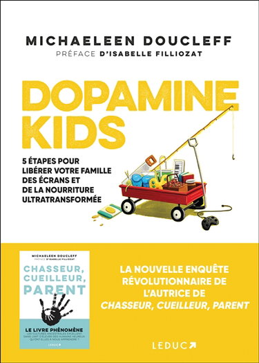 Couverture de Dopamine kids : 5 étapes pour libérer votre famille des écrans et de la nourriture ultratransformée