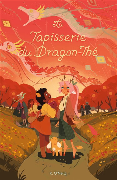 Couverture de La tapisserie du dragon-thé