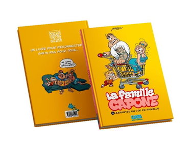 Couverture de La famille Capone. Vol. 1. Garantie en vie de famille