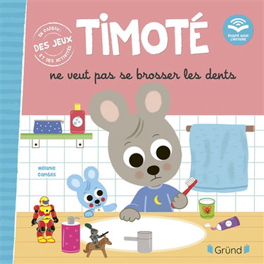 Couverture de Timoté ne veut pas se brosser les dents