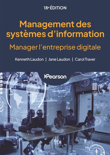 Couverture de Management des systèmes d'information : manager l'entreprise digitale