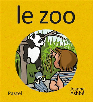 Couverture de Les images de Lou et Mouf. Le zoo