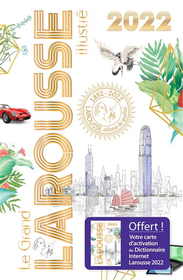 Couverture de Le Grand Larousse illustré 2022