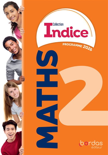 Couverture de Maths 2de : programme 2026