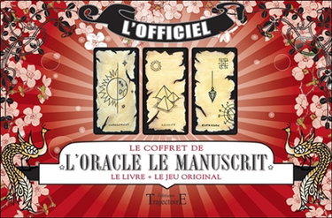 Couverture de Le coffret de l'oracle le Manuscrit : le livre + le jeu original : l'officiel