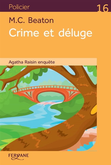 Couverture de Agatha Raisin enquête. Crime et déluge par M.C. Beaton