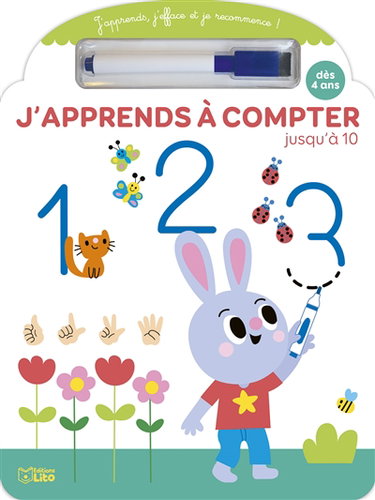 Couverture de J'apprends à compter jusqu'à 10