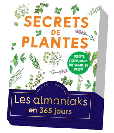 Couverture de Secrets de plantes : bienfaits, secrets, usages : une information par jour