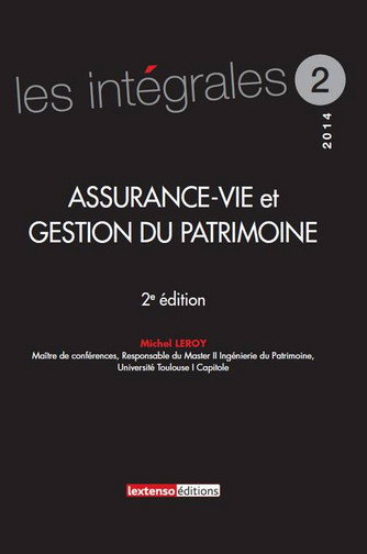 Couverture de Assurance-vie et gestion du patrimoine