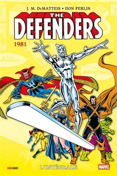 Couverture de The Defenders : l'intégrale. 1981