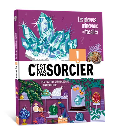 Couverture de Les pierres, minéraux et fossiles