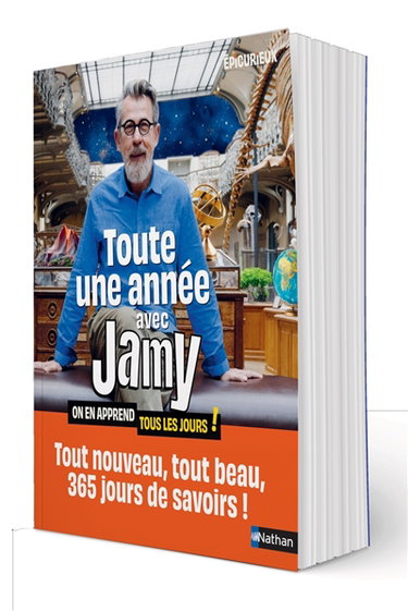 Couverture de Toute une année avec Jamy : on en apprend tous les jours !
