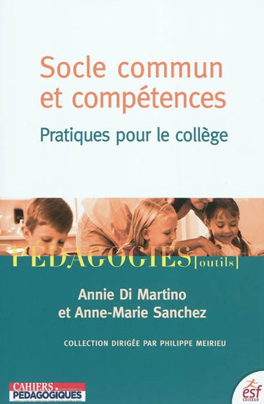 Couverture de Socle commun et compétences : pratiques pour le collège