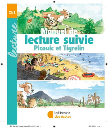 Couverture de Manuel de lecture suivie : Picouic et Tigrelin : lecture CE1