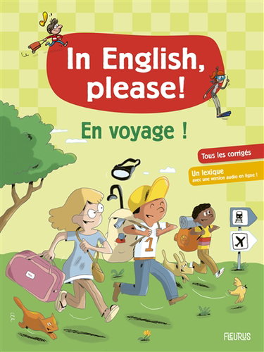 Couverture de In English, please ! : en voyage !
