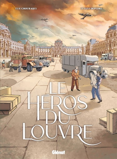 Couverture de Le héros du Louvre : intégrale