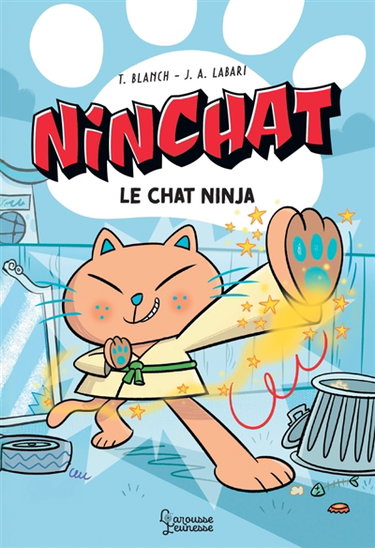 Couverture de Ninchat. Le chat ninja