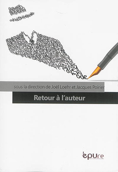 Couverture de Retour à l'auteur