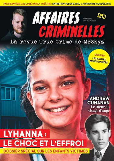 Couverture de Affaires criminelles, n° 8. Les crimes masculinistes