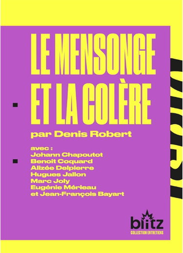 Couverture de Le mensonge et la colère
