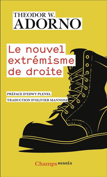 Couverture de Le nouvel extrémisme de droite : une conférence
