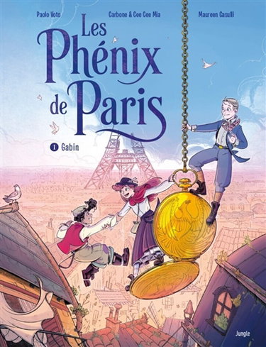 Couverture de Les phénix de Paris. Vol. 1. Gabin