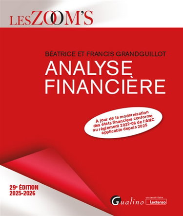 Couverture de Analyse financière : 2025-2026