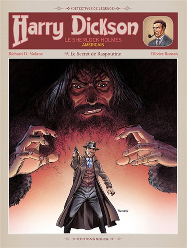 Couverture de Harry Dickson : le Sherlock Holmes américain. Vol. 9. Le secret de Raspoutine