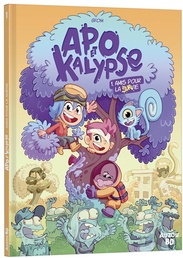 Couverture de Apo & Kalypse. Vol. 1. Amis pour la (sur)vie !