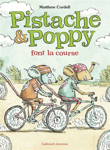 Couverture de Pistache & Poppy. Pistache & Poppy font la course