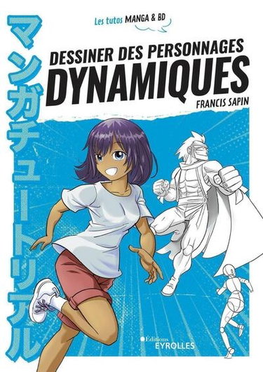 Couverture de Dessiner des personnages dynamiques