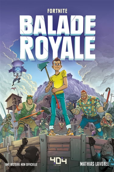 Couverture de Balade royale, Fortnite : une histoire non officielle