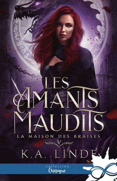 Couverture de La Maison des Braises : Les amants maudits, T5