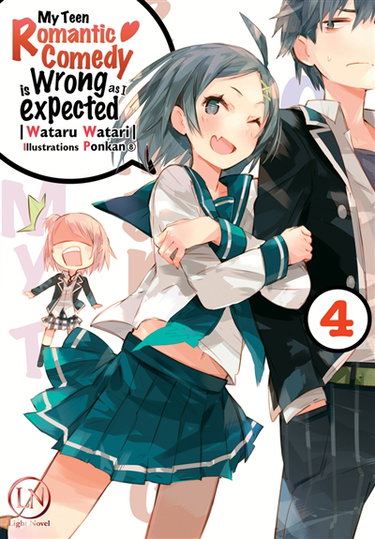 Couverture de My teen romantic comedy is wrong as I expected. Vol. 4 par Wataru Watari