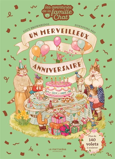 Couverture de Les aventures de la famille Chat. Un merveilleux anniversaire
