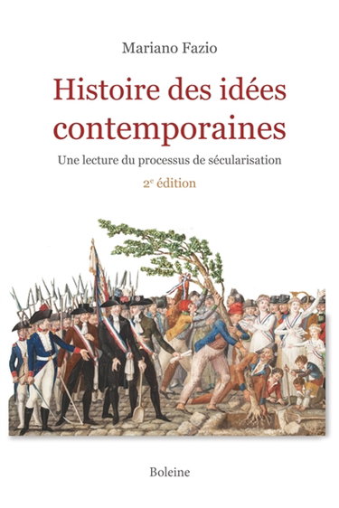 Couverture de Histoire des idées contemporaines : une lecture du processus de sécularisation