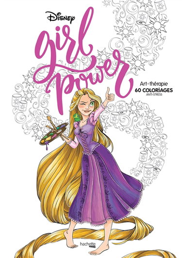 Couverture de Girl power : 60 coloriages anti-stress