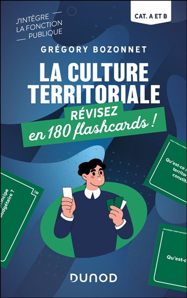 Couverture de La culture territoriale : révisez en 180 flashcards ! : cat. A et B