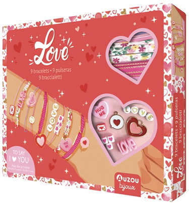 Couverture de Love : 9 bracelets