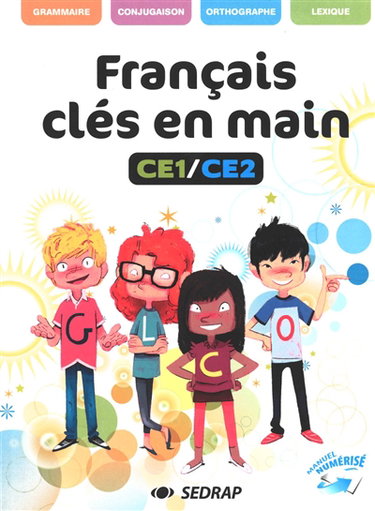 Couverture de Français clés en main CE1, CE2
