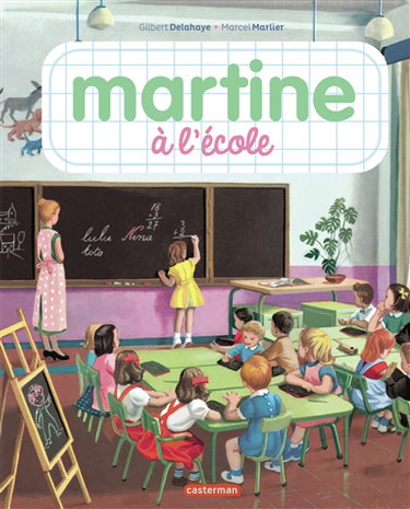 Couverture de Martine à l'école