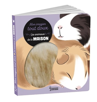 Couverture de Les animaux de la maison : mon imagier tout doux