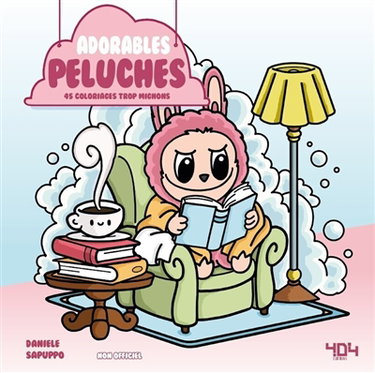 Couverture de Adorables peluches : 45 coloriages trop mignons : non-officiel