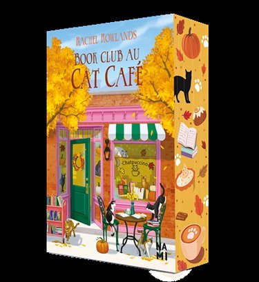 Couverture de Book club au Cat café
