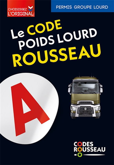 Couverture de Code Rousseau poids lourd : 2025