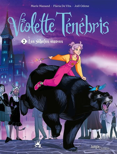 Couverture de Violette Ténébris. Vol. 2. Les nébules mauves