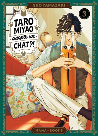 Couverture de Taro Miyao adopte un chat ?!. Vol. 3