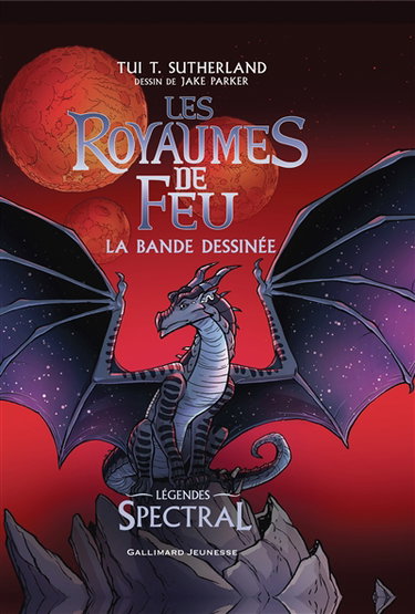 Couverture de Les royaumes de feu : légendes : la bande dessinée. Spectral