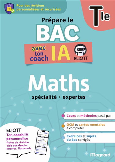 Couverture de Maths terminale : spécialité + expertes